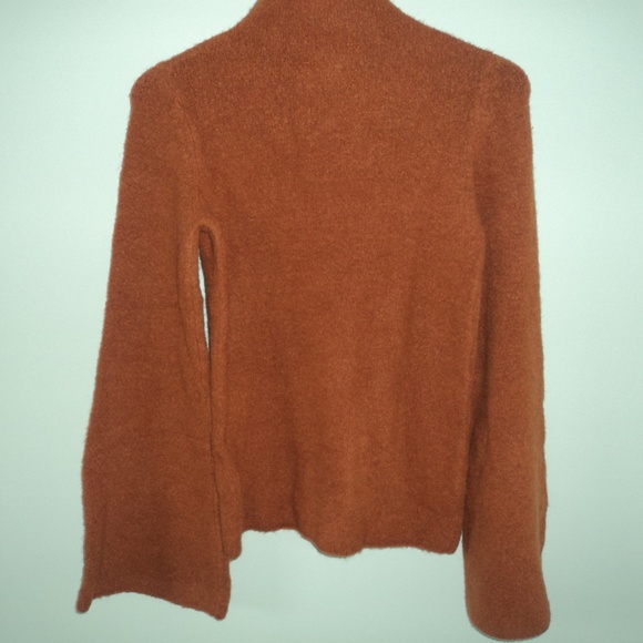 Forever 21 Contemporary Bell Sleeve High Neck Sweater - Picture 2 of 3